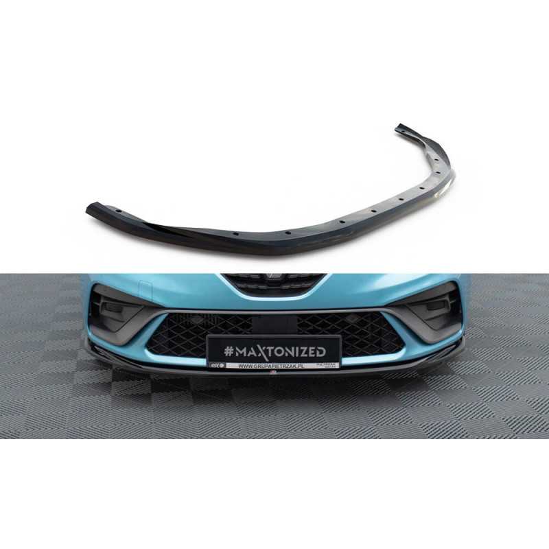 Maxton Design-Lame Du Pare-Chocs Avant V.2 Renault Clio R.S. Line Mk5 Maxton Design-Lame Du Pare-Chocs Avant V.2 Renault Clio R.S. Line Mk5