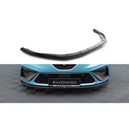 Maxton Design-Lame Du Pare-Chocs Avant V.2 Renault Clio R.S. Line Mk5 