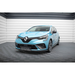 Maxton Design-Lame Du Pare-Chocs Avant V.2 Renault Clio R.S. Line Mk5 