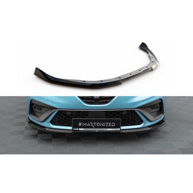 Maxton Design-Lame Du Pare-Chocs Avant V.1 Renault Clio R.S. Line Mk5 Maxton Design-Lame Du Pare-Chocs Avant V.1 Renault Clio R.S. Line Mk5