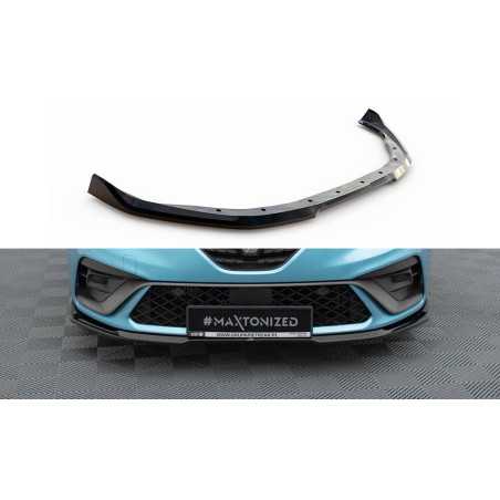 Maxton Design-Lame Du Pare-Chocs Avant V.1 Renault Clio R.S. Line Mk5 