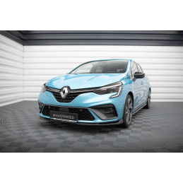 Maxton Design-Lame Du Pare-Chocs Avant V.1 Renault Clio R.S. Line Mk5 