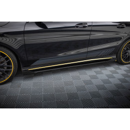 Maxton Design-Street Pro Rajouts Des Bas De Caisse + Flaps Mercedes-AMG CLA 45 C117 Facelift 