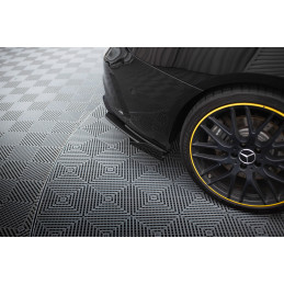 Maxton Design-Street Pro Lame Du Pare Chocs Arriere + Flaps Mercedes-AMG CLA 45 C117 Facelift 