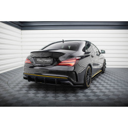 Maxton Design-Street Pro Lame Du Pare Chocs Arriere Mercedes-AMG CLA 45 C117 Facelift 