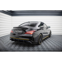 Maxton Design-Street Pro Central Diffuseur Arriere Mercedes-AMG CLA 45 C117 Facelift 