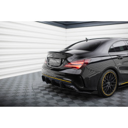 Maxton Design-Street Pro Central Diffuseur Arriere Mercedes-AMG CLA 45 C117 Facelift 