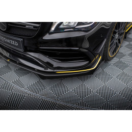 Maxton Design-Street Pro Lame Du Pare-Chocs Avant + Flaps Mercedes-AMG CLA 45 Aero C117 Facelift 