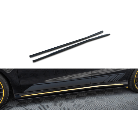 Maxton Design-Rajouts Des Bas De Caisse Mercedes-AMG CLA 45 C117 Facelift 