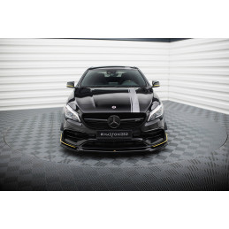 Maxton Design-Lame Du Pare-Chocs Avant V.4 Mercedes-AMG CLA 45 Aero C117 Facelift 