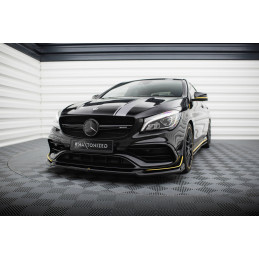 Maxton Design-Lame Du Pare-Chocs Avant V.4 Mercedes-AMG CLA 45 Aero C117 Facelift 