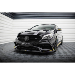 Maxton Design-Lame Du Pare-Chocs Avant V.3 Mercedes-AMG CLA 45 Aero C117 Facelift 