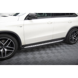 Maxton Design-Rajouts Des Bas De Caisse Mercedes-Benz GLE Coupe 43 AMG / AMG-Line C292 