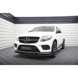 Maxton Design-Lame Du Pare-Chocs Avant V.2 Mercedes-Benz GLE Coupe 43 AMG / AMG-Line C292 