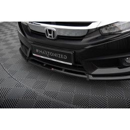 Maxton Design-Lame Du Pare-Chocs Avant V.1 Honda Civic Mk10 
