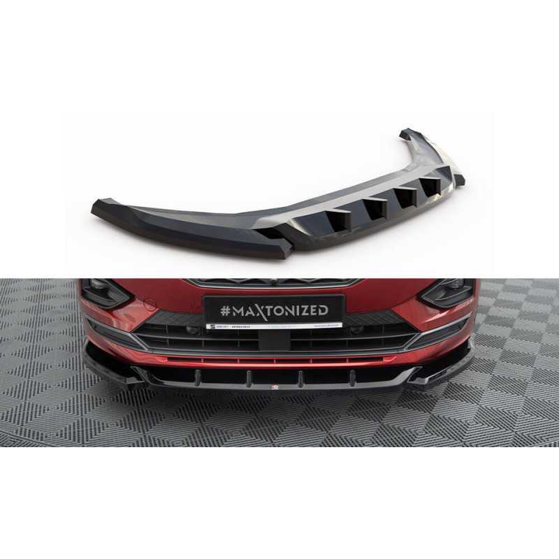 Maxton Design-Lame Du Pare-Chocs Avant V.1 Seat Tarraco FR Mk1 