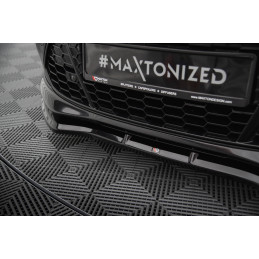 Maxton Design-Lame Du Pare-Chocs Avant V.1 Ford Mondeo ST-Line Mk4 Facelift 