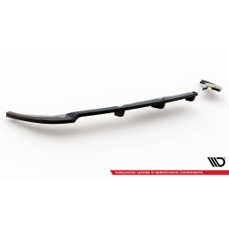 Maxton Design-Central Arriere Splitter (avec une barre verticale) Fiat 500X Sport Mk1 Facelift 