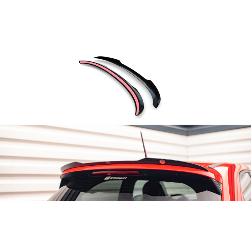 Maxton Design-Spoiler Cap Fiat 500X Sport Mk1 Facelift 