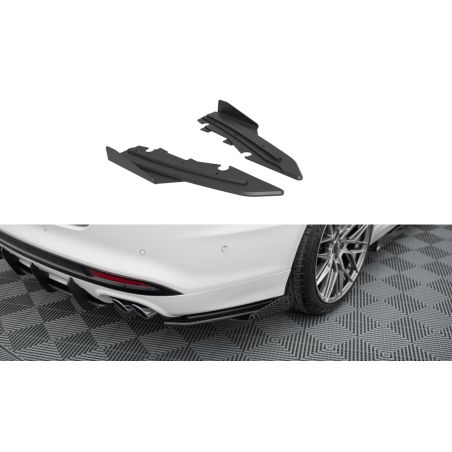 Maxton Design-Street Pro Lame Du Pare Chocs Arriere + Flaps Ford Mondeo Sport Mk5 Facelift / Fusion Sport Mk2 Facelift 
