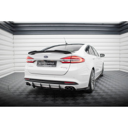 Maxton Design-Street Pro Central Diffuseur Arriere Ford Mondeo Sport Mk5 Facelift / Fusion Sport Mk2 Facelift 
