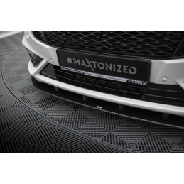 Maxton Design-Street Pro Lame Du Pare-Chocs Avant Ford Mondeo Sport Mk5 Facelift / Fusion Sport Mk2 Facelift 