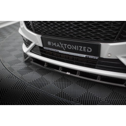 Maxton Design-Lame Du Pare-Chocs Avant Ford Mondeo Sport Mk5 Facelift / Fusion Sport Mk2 Facelift 
