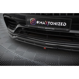 Maxton Design-Lame Du Pare-Chocs Avant Mercedes-AMG GLC 63 SUV / Coupe X253 / C253 