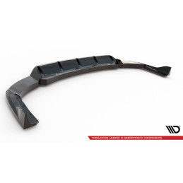 Maxton Design-Central Arriere Splitter (avec une barre verticale) Maserati Grecale GT / Modena Mk1 