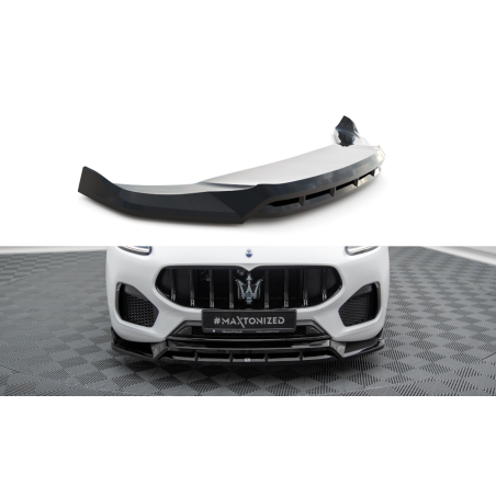 Maxton Design-Lame Du Pare-Chocs Avant Maserati Grecale GT / Modena Mk1 