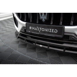 Maxton Design-Lame Du Pare-Chocs Avant Maserati Grecale GT / Modena Mk1 