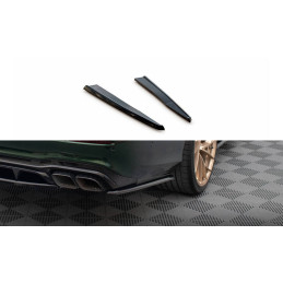 Maxton Design-Lames De Pare-Chocs Arrière Latérales Mercedes-AMG E63 W213 Facelift 