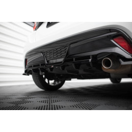 Maxton Design-Central Arriere Splitter (avec une barre verticale) Toyota Yaris GR Sport Mk4 