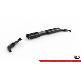 Maxton Design-Central Arriere Splitter (avec une barre verticale) Toyota Yaris GR Sport Mk4 