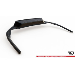 Maxton Design-Central Arriere Splitter (avec une barre verticale) Volkswagen Passat R-Line B8 Facelift 