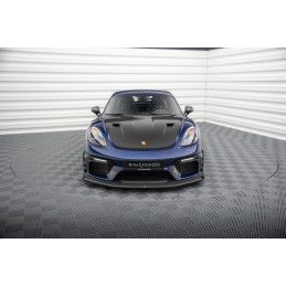 Maxton Design-Lame Du Pare-Chocs Avant Porsche 718 Cayman GT4 RS 982c 