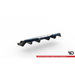 Maxton Design-Central Arriere Splitter (avec une barre verticale) Nissan GTR R35 Facelift 