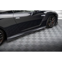 Maxton Design-Street Pro Rajouts Des Bas De Caisse Nissan GTR R35 Facelift 