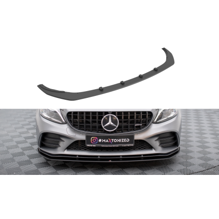 Maxton Design-Street Pro Lame Du Pare-Chocs Avant Mercedes-AMG C43 Coupe C205 Facelift 