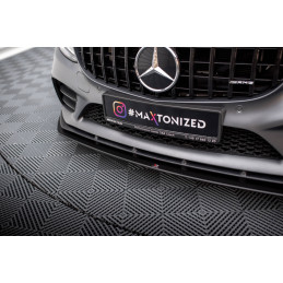 Maxton Design-Street Pro Lame Du Pare-Chocs Avant Mercedes-AMG C43 Coupe C205 Facelift 