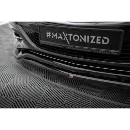 Maxton Design-Lame Du Pare-Chocs Avant Mercedes-Benz S W222 