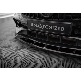 Maxton Design-Lame Du Pare-Chocs Avant V.2 Mercedes-Benz A AMG-Line W176 Facelift 