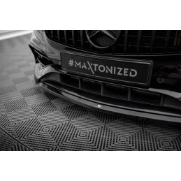 Maxton Design-Lame Du Pare-Chocs Avant V.1 Mercedes-Benz A AMG-Line W176 Facelift 