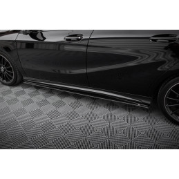 Maxton Design-Street Pro Rajouts Des Bas De Caisse Mercedes-Benz A AMG-Line W176 Facelift 