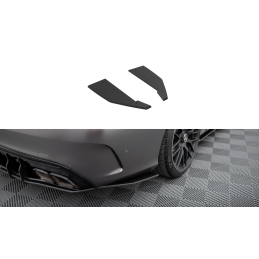 Maxton Design-Street Pro Lame Du Pare Chocs Arriere Mercedes-AMG C63 Sedan / Estate W205 Facelift 