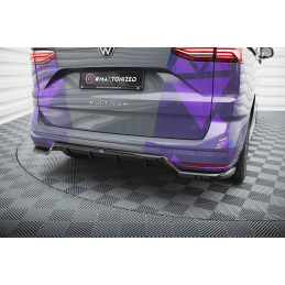 Maxton Design-Central Arriere Splitter (avec une barre verticale) Volkswagen Multivan T7 