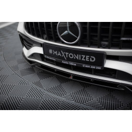 Maxton Design-Lame Du Pare-Chocs Avant V.1 Mercedes-Benz C AMG-Line / 43 AMG W206 