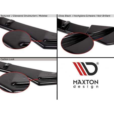 Maxton Design-Lame Du Pare-Chocs Avant V.2 Tesla Model Y 