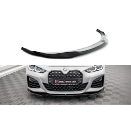 Maxton Design-Lame Du Pare-Chocs Avant V.1 BMW 4 / i4 Gran Coupe M-Pack / M440i G26 