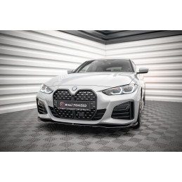 Maxton Design-Lame Du Pare-Chocs Avant V.1 BMW 4 / i4 Gran Coupe M-Pack / M440i G26 